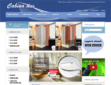 Tablet Screenshot of cabinadus.ro